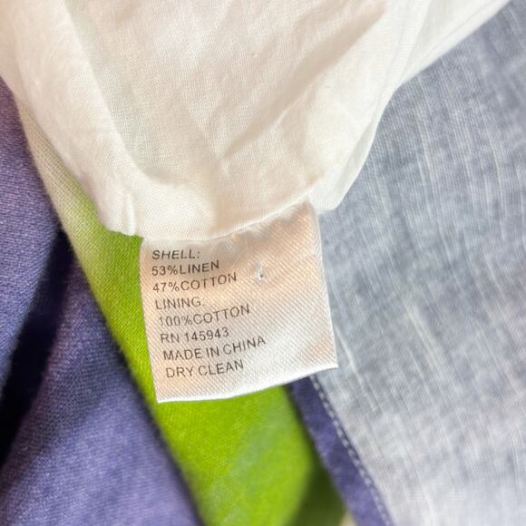 Busayo Collective One Shoulder Tie Dye Tiered Maxi Dress 10 Green - Picture 9 of 10